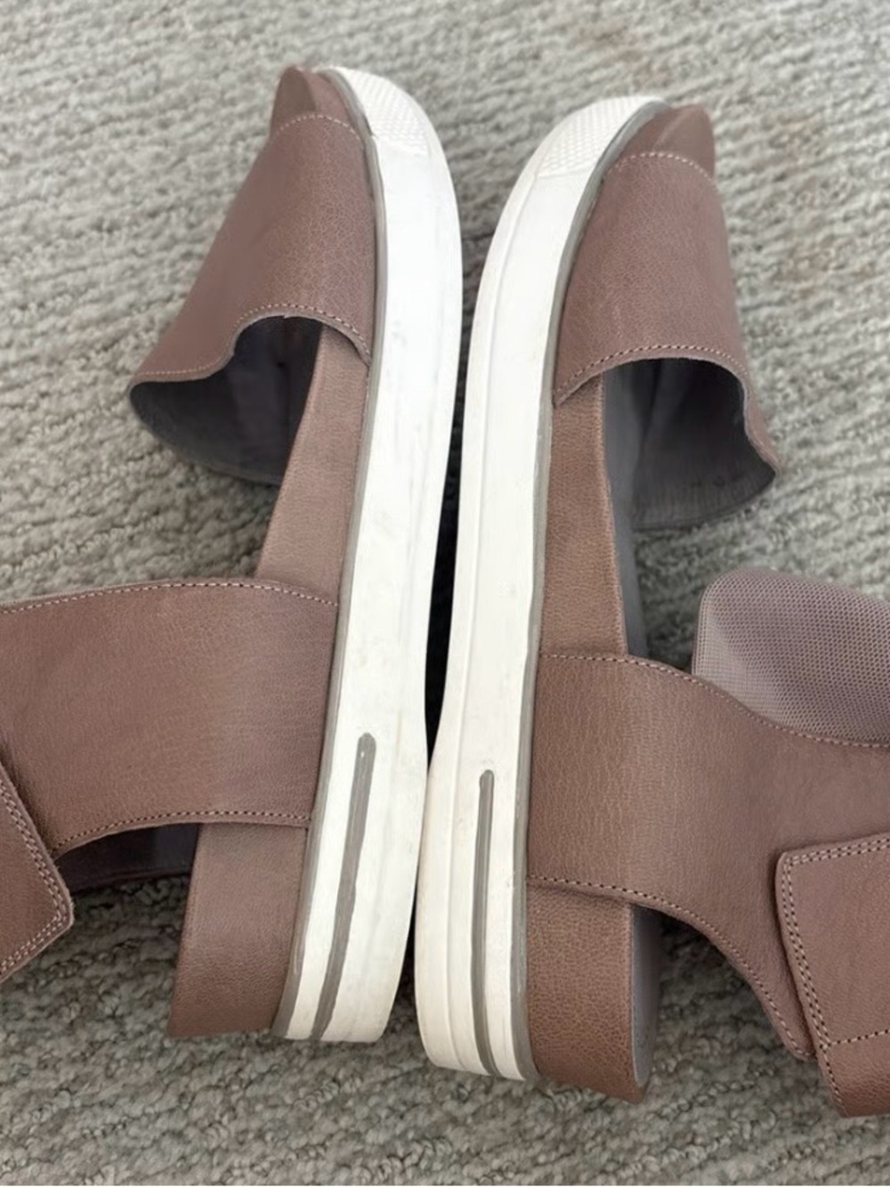 Eileen Fisher Taupe Sandals